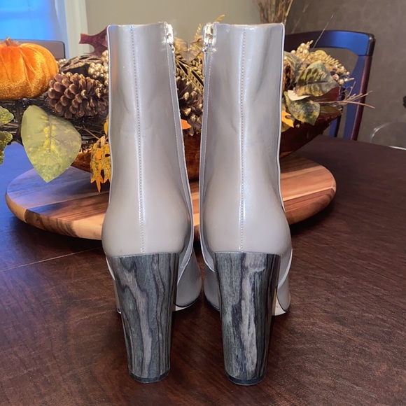 Hugo Boss Taupe Leather Boots - Picture 3 of 8